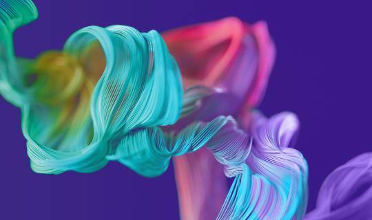 AB brand abstract swirls