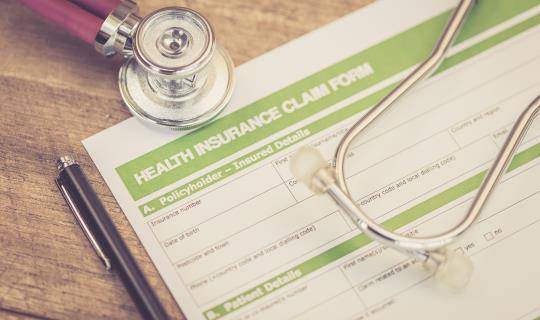 health insurance claim form