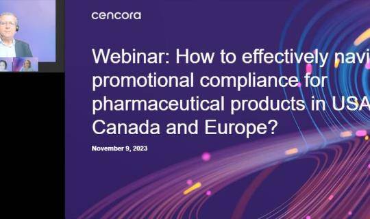 How to effectively navigate promotional compliance for pharmaceutical products in US, Canada, and Europe