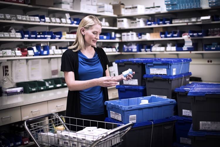 hospital pharmacy ordering receiving