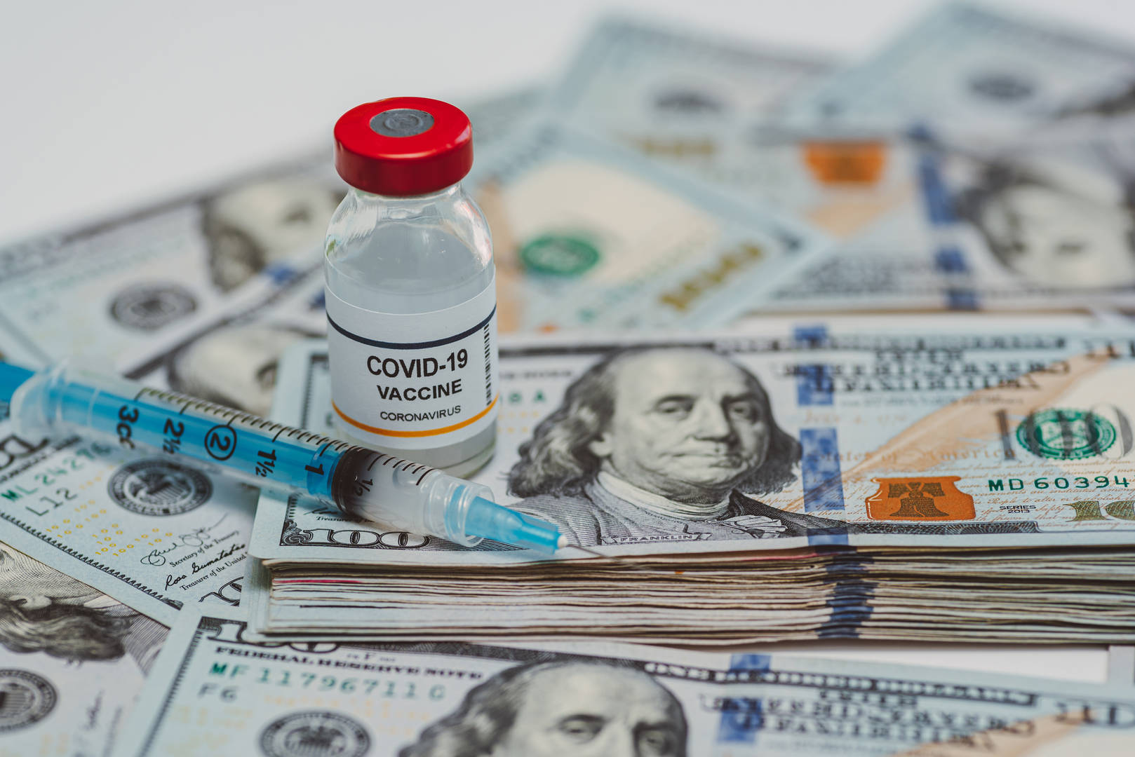 vaccines on top of US dollars