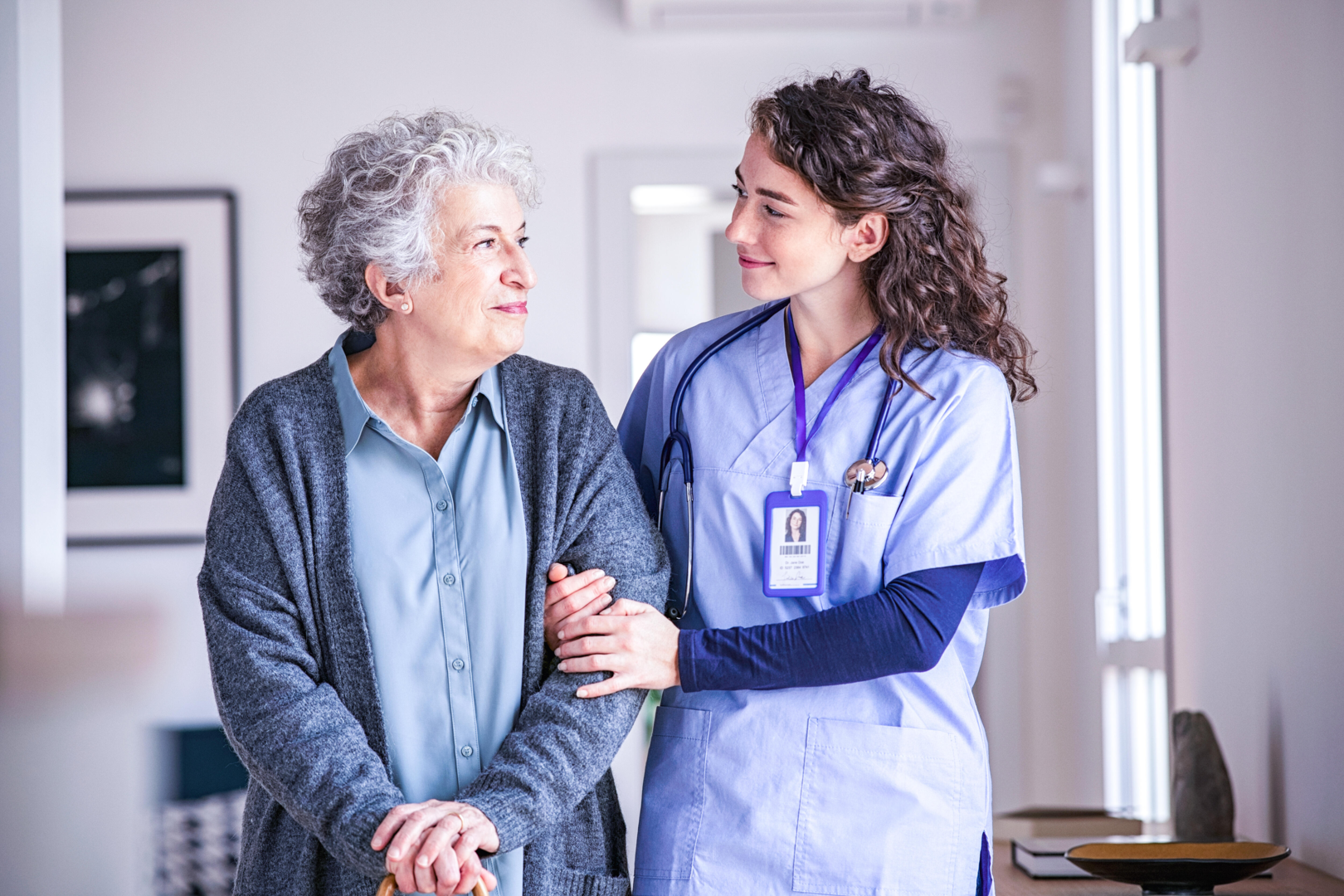 doctor with patient